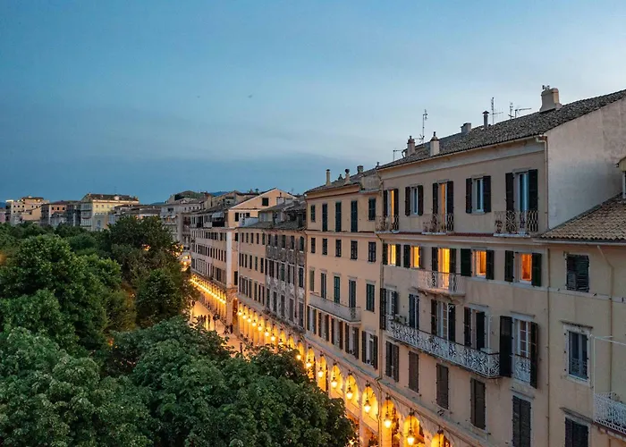 アパート Nafsika's Grande In Corfu Old Town コルフ島